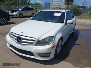 2013 Mercedes-Benz C-Class C 300 Sport with VIN WDDGF8AB9DR266104, listed as a IAAI auction lot 41962583 with 144,944 mi miles. Bid and sale history available at carsss.com. Image 17.
