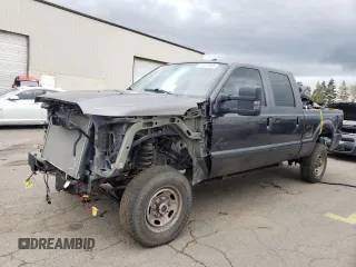 2016 Ford Super Duty F-250 SRW Lariat with VIN 1FT7W2BT3GEB61245, listed as a Copart auction lot 50401995 with 147,893 mi miles and Salvage Title. Bid and sale history available at carsss.com. Image 1.