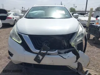 2016 Nissan Murano S with VIN 5N1AZ2MG2GN120050, listed as a IAAI auction lot 41743948 with 159,542 mi miles. Bid and sale history available at carsss.com. Image 12.