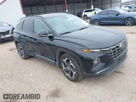 2023 Hyundai Tucson Limited with VIN 5NMJE3AE2PH227654, listed as a IAAI auction lot 41501445 with 46,309 mi miles. Bid and sale history available at carsss.com. Image 1.