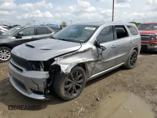 2019 Dodge Durango R/T с VIN 1C4SDJCT8KC755942, выставлен на аукционе Copart как лот 54893835 с пробегом 93 802 миль миль и Списание • Salvage title. История ставок и продаж доступна на DreamBid. Изображение 1.