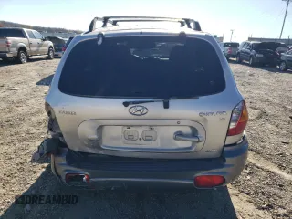 2003 Hyundai Santa Fe GLS with VIN KM8SC73D43U473982, listed as a Copart auction lot 82681954 with 252,240 mi miles and Salvage Title. Bid and sale history available at carsss.com. Image 6.
