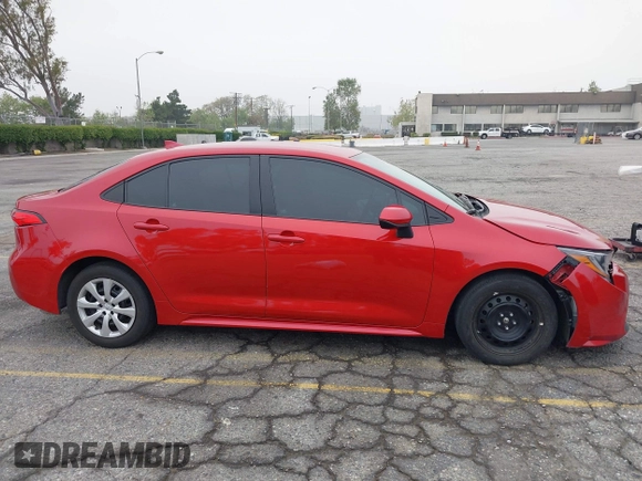 2020 Toyota Corolla LE with VIN 5YFEPRAE0LP091040, listed as a IAAI auction lot 42020079 with 39,031 mi miles and . Bid and sale history available at DreamBid. Image 13.