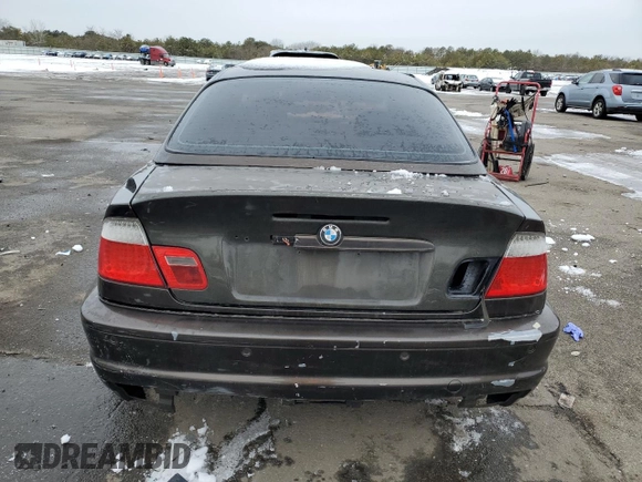 2002 BMW 3 Series M3 with VIN WBSBR93472EX24204, listed as a Copart auction lot 44896205 with 117,184 mi miles and Salvage Title. Bid and sale history available at carsss.com. Image 6.
