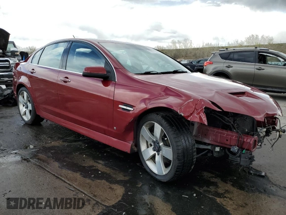 2009 Pontiac G8 GT with VIN 6G2EC57Y19L215038, listed as a Copart auction lot 53967125 with 76,193 mi miles and Salvage Title. Bid and sale history available at carsss.com. Image 4.
