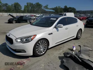 2015 Kia K900 Premium with VIN KNALU4D48F6027505, listed as a Copart auction lot 62163975 with 157,846 mi miles and Clean title. Bid and sale history available at DreamBid. Image 1.