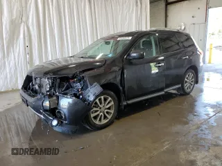 2016 Nissan Pathfinder Platinum with VIN 5N1AR2MM3GC645894, listed as a Copart auction lot 65990325 with 141,486 mi miles and Salvage title. Bid and sale history available at DreamBid. Image 1.