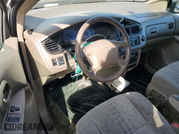 2001 Toyota Sienna LE with VIN 4T3ZF13CX1U361167, listed as a Copart auction lot 51608215 with 291,581 mi miles and Clean Title. Bid and sale history available at carsss.com. Image 8.