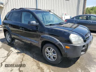 2007 Hyundai Tucson SE with VIN KM8JN72D77U686907, listed as a Copart auction lot 53286165 with 226,339 mi miles and Salvage Title. Bid and sale history available at carsss.com. Image 4.