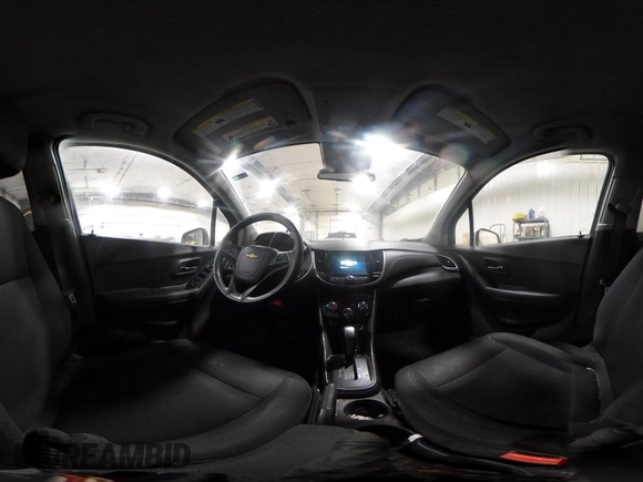 2017 Chevrolet Trax LT with VIN 3GNCJPSB4HL180445, listed as a IAAI auction lot 41420810 with 105,559 mi miles and . Bid and sale history available at carsss.com. Image 20.