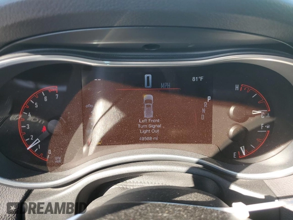 2019 Dodge Durango SXT Plus with VIN 1C4RDHAG3KC836330, listed as a Copart auction lot 44139605 with 49,588 mi miles and Salvage Title. Bid and sale history available at DreamBid. Image 9.