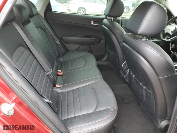 2019 Kia Optima SX with VIN 5XXGW4L2XKG301359, listed as a Copart auction lot 83535634 with 35,732 mi miles and Salvage Title. Bid and sale history available at carsss.com. Image 10.