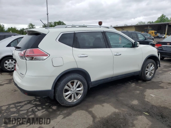 2016 Nissan Rogue S z VIN 5N1AT2MM4GC912140, wystawiony jako Copart lot #58133605 z przebiegiem 155 185 mil mil oraz Szkoda całkowita • Salvage title. Historia ofert i sprzedaży dostępna na DreamBid. Obrazek 3.