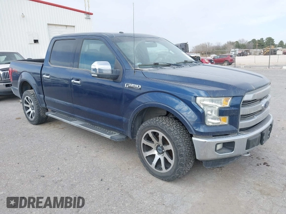 2016 Ford F-150 XLT with VIN 1FTEW1EF2GKD53314, listed as a IAAI auction lot 41522463 with 76,963 mi miles. Bid and sale history available at carsss.com. Image 1.
