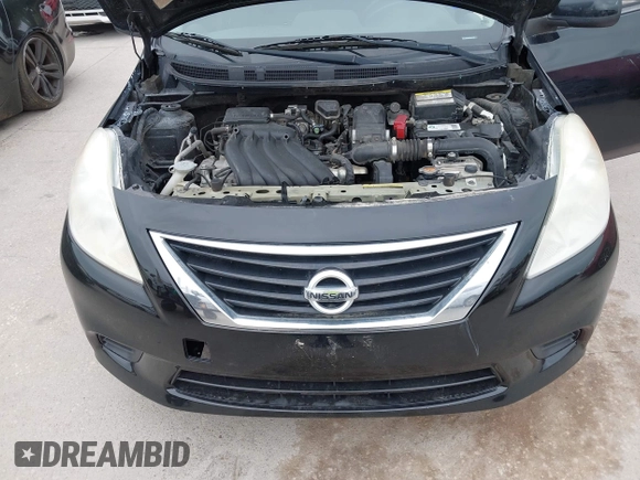 2013 Nissan Versa S with VIN 3N1CN7AP7DL854546, listed as a IAAI auction lot 42663201 with 187,308 mi miles and . Bid and sale history available at DreamBid. Image 10.