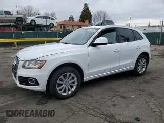 2013 Audi Q5 Premium with VIN WA1CFAFP3DA052240, listed as a Copart auction lot 51454935 with 150,390 mi miles and Salvage Title. Bid and sale history available at carsss.com. Image 1.