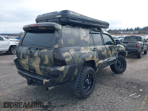 2004 Toyota 4Runner SR5 with VIN JTEBT14R648014227, listed as a IAAI auction lot 41582930 with 217,348 mi miles and . Bid and sale history available at DreamBid. Image 4.