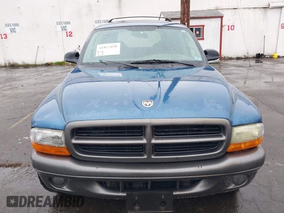 2002 Dodge Durango Sport with VIN 1B4HS38N92F151558, listed as a IAAI auction lot 41822038 with 1 mi miles. Bid and sale history available at carsss.com. Image 6.