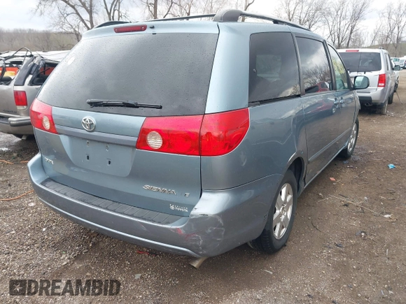 2008 Toyota Sienna CE with VIN 5TDZK23C58S177543, listed as a IAAI auction lot 41848850 with 226,347 mi miles. Bid and sale history available at carsss.com. Image 4.
