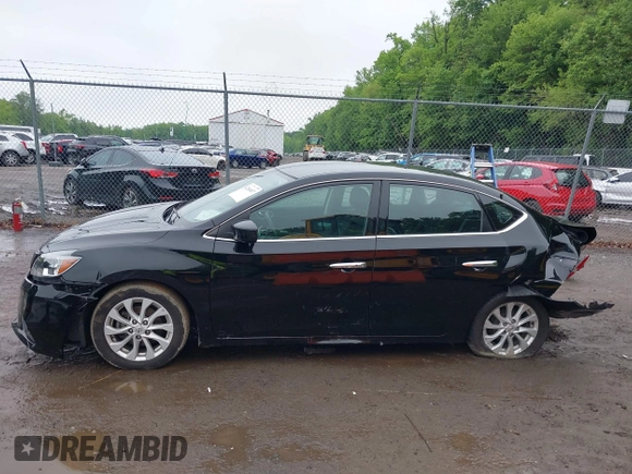 2019 Nissan Sentra SV z VIN 3N1AB7AP6KY416200, wystawiony jako IAAI lot #42264667 z przebiegiem 105 066 mil mil oraz . Historia ofert i sprzedaży dostępna na DreamBid. Obrazek 14.