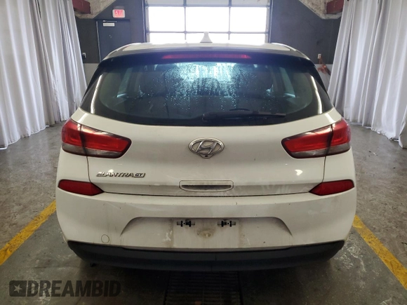 2019 Hyundai Elantra GT with VIN KMHH35LE7KU093332, listed as a Copart auction lot 84471164 with 140,675 mi miles and Clean Title. Bid and sale history available at carsss.com. Image 6.