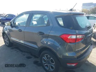 2020 Ford EcoSport S with VIN MAJ3S2FEXLC384707, listed as a IAAI auction lot 41594106 with 28,489 mi miles and . Bid and sale history available at DreamBid. Image 14.