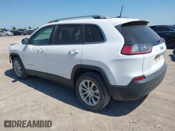 2019 Jeep Cherokee Latitude with VIN 1C4PJLCB9KD285111, listed as a IAAI auction lot 42044469 with 123,947 mi miles and . Bid and sale history available at DreamBid. Image 3.
