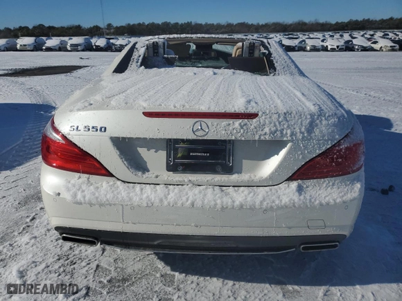 2013 Mercedes-Benz SL-Class SL 550 with VIN WDDJK7DA1DF010670, listed as a Copart auction lot 87240764 with 0 mi miles and Salvage Title. Bid and sale history available at carsss.com. Image 6.