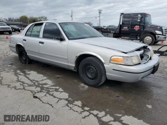 2000 Ford Crown Victoria Police Police Interceptor with VIN 2FAFP71W5YX167880, listed as a Copart auction lot 51815355 with 207,868 mi miles and Salvage Title. Bid and sale history available at carsss.com. Image 4.