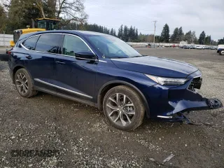2023 Acura MDX w/Technology Package with VIN 5J8YE1H46PL040949, listed as a Copart auction lot 84737334 with 28,327 mi miles and Salvage Title. Bid and sale history available at carsss.com. Image 4.