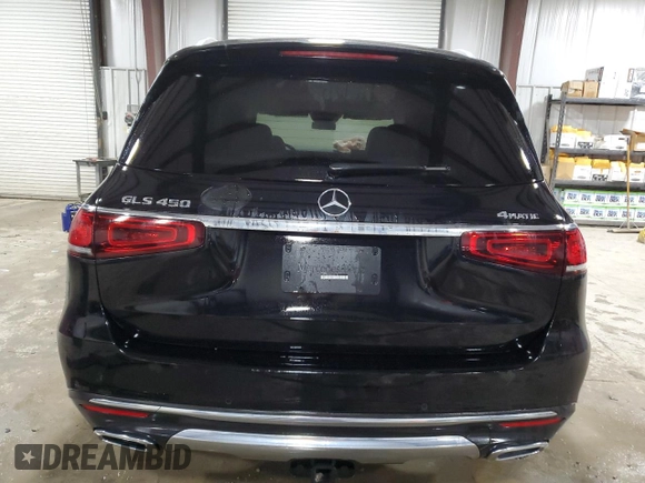 2021 Mercedes-Benz GLS 450 with VIN 4JGFF5KEXMA442116, listed as a Copart auction lot 46562764 with 70,614 mi miles and . Bid and sale history available at DreamBid. Image 6.
