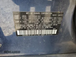 2022 Subaru Outback Premium with VIN 4S4BTAFC4N3100403, listed as a Copart auction lot 59160645 with 93,846 mi miles and Salvage title. Bid and sale history available at DreamBid. Image 13.