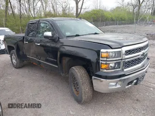 2014 Chevrolet Silverado 1500 LTZ with VIN 1GCVKSEC0EZ390082, listed as a IAAI auction lot 42030144 with 161,353 mi miles and . Bid and sale history available at DreamBid. Image 1.
