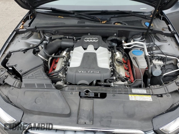 2014 Audi S4 Premium Plus with VIN WAUBGAFL4EA080431, listed as a Copart auction lot 65033654 with 48,430 mi miles and Salvage Title. Bid and sale history available at carsss.com. Image 13.
