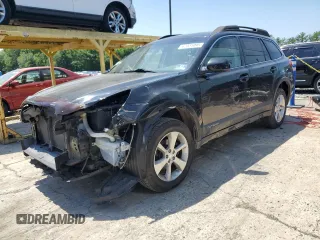 2013 Subaru Outback Limited with VIN 4S4BRBJC0D3284748, listed as a Copart auction lot 62331095 with 70,651 mi miles and Salvage title. Bid and sale history available at DreamBid. Image 1.