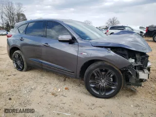 2019 Acura RDX w/A-Spec Pkg with VIN 5J8TC1H66KL014684, listed as a Copart auction lot 42556565 with 96,793 mi miles and Salvage Title. Bid and sale history available at carsss.com. Image 4.