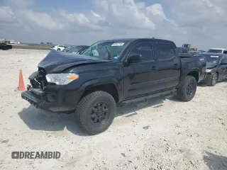 2023 Toyota Tacoma 4WD SR with VIN 3TMCZ5AN0PM636872, listed as a Copart auction lot 47547145 with 16,539 mi miles and Salvage Title. Bid and sale history available at carsss.com. Image 1.