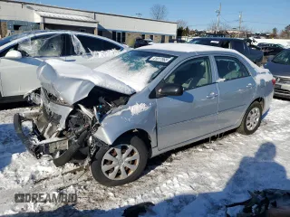 2009 Toyota Corolla with VIN JTDBL40E099045872, listed as a Copart auction lot 41817565 with 127,503 mi miles and Salvage Title. Bid and sale history available at carsss.com. Image 1.