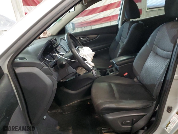 2017 Nissan Rogue SV with VIN 5N1AT2MV9HC881638, listed as a Copart auction lot 49826095 with 159,441 mi miles and Salvage Title. Bid and sale history available at carsss.com. Image 7.