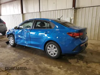 2022 Kia Rio S with VIN 3KPA24AD4NE452586, listed as a Copart auction lot 51971615 with 59,602 mi miles and Salvage Title. Bid and sale history available at carsss.com. Image 2.