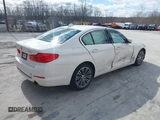 2019 BMW 5 Series 530i xDrive with VIN WBAJA7C5XKWW23351, listed as a IAAI auction lot 41760342 with 45,869 mi miles and . Bid and sale history available at carsss.com. Image 4.