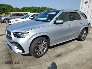 2024 Mercedes-Benz GLE 450 with VIN 4JGFB5KB7RB102599, listed as a Copart auction lot 60391655 with 16,155 mi miles and Salvage title. Bid and sale history available at DreamBid. Image 1.