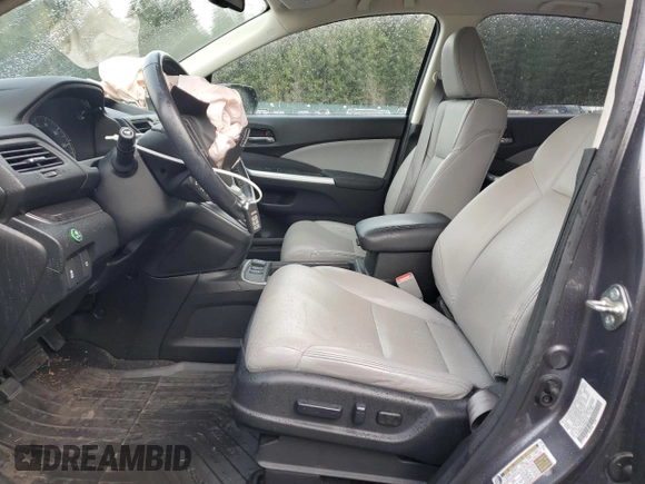 2015 Honda CR-V EX-L with VIN 2HKRM4H79FH661218, listed as a Copart auction lot 52257225 with 107,587 mi miles and Salvage Title. Bid and sale history available at carsss.com. Image 7.