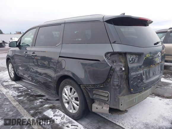 2016 Kia Sedona LX with VIN KNDMB5C19G6210620, listed as a IAAI auction lot 41485717 with 153,783 mi miles and . Bid and sale history available at DreamBid. Image 3.
