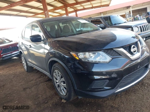 2016 Nissan Rogue SV with VIN KNMAT2MT4GP691031, listed as a IAAI auction lot 41629854 with 161,650 mi miles. Bid and sale history available at carsss.com. Image 18.