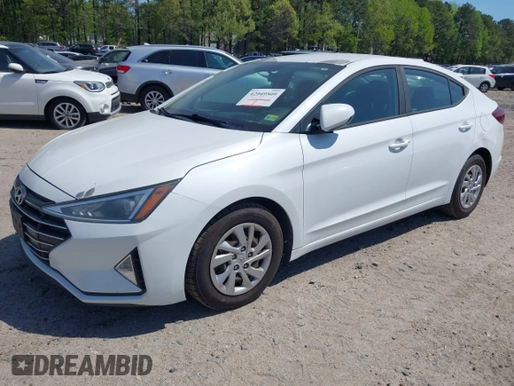 2019 Hyundai Elantra SE with VIN 5NPD74LF3KH487348, listed as a IAAI auction lot 42049509 with 78,268 mi miles and . Bid and sale history available at DreamBid. Image 2.