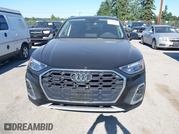 2022 Audi Q5 S line Premium Plus with VIN WA1EAAFY4N2042912, listed as a IAAI auction lot 42673244 with 32,597 mi miles and . Bid and sale history available at DreamBid. Image 12.