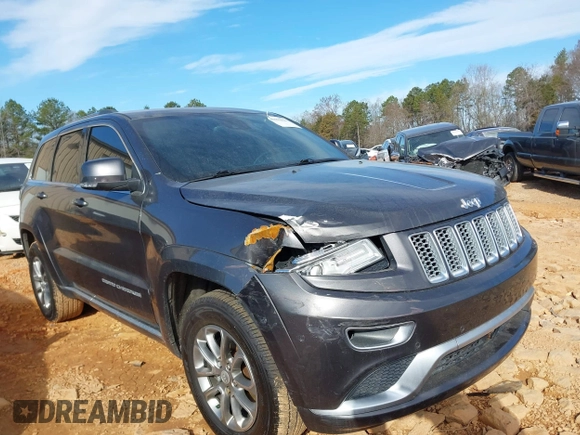 2015 Jeep Grand Cherokee Summit with VIN 1C4RJFJG8FC679185, listed as a IAAI auction lot 41653531 with 158,186 mi miles and . Bid and sale history available at DreamBid. Image 14.