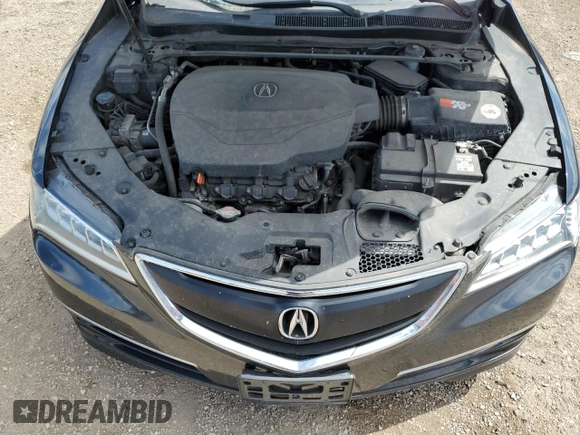 2016 Acura TLX V6 with VIN 19UUB2F38GA006594, listed as a Copart auction lot 53079665 with 133,666 mi miles and Salvage title. Bid and sale history available at DreamBid. Image 11.