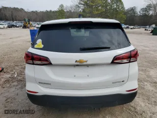 2024 Chevrolet Equinox LS with VIN 3GNAXHEG3RL311921, listed as a Copart auction lot 47956145 with 10,316 mi miles and Salvage Title. Bid and sale history available at carsss.com. Image 6.